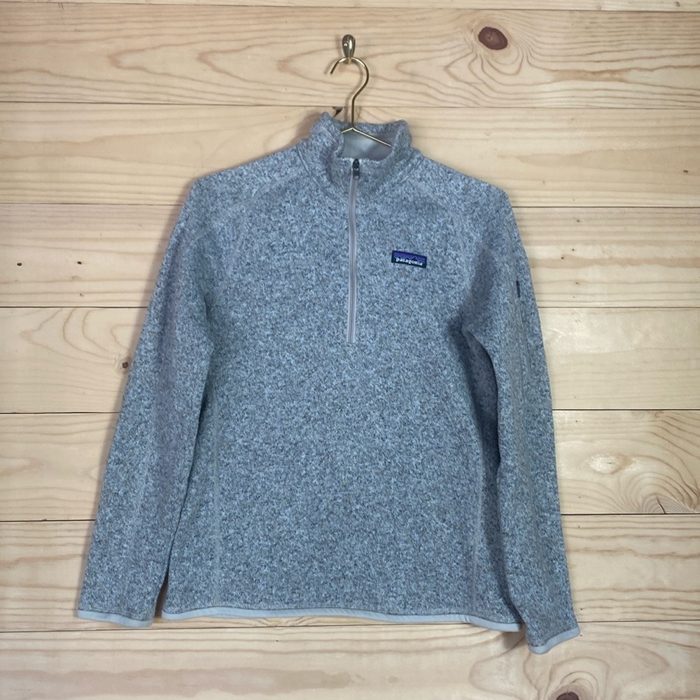 Patagonia women’s better sweater 1/4 pullover sweatshirt size Small